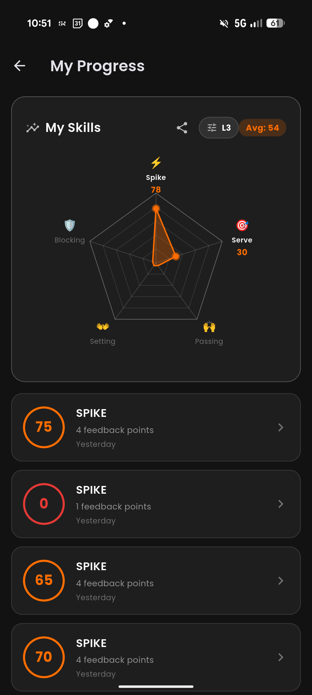 Beach Coach App Screenshot 2