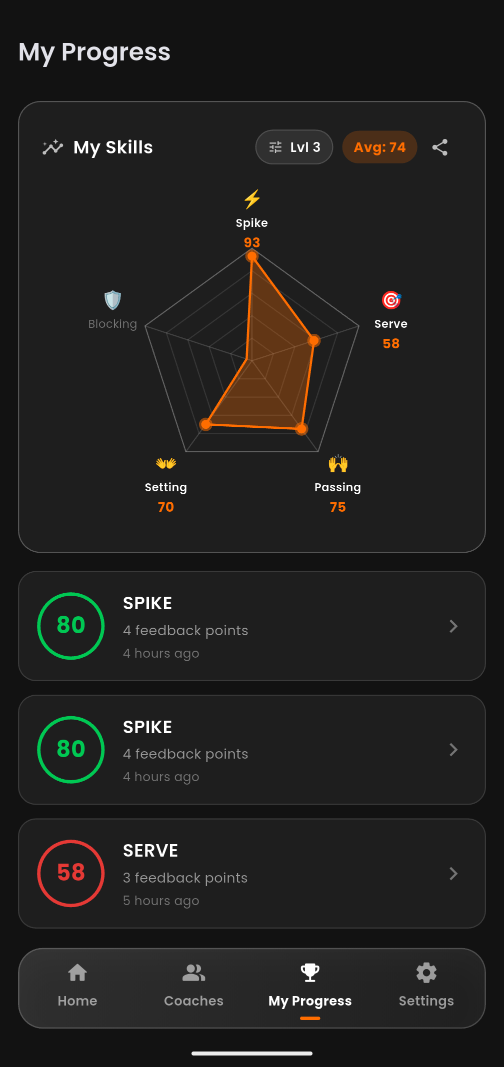 Beach Coach App Screenshot 4